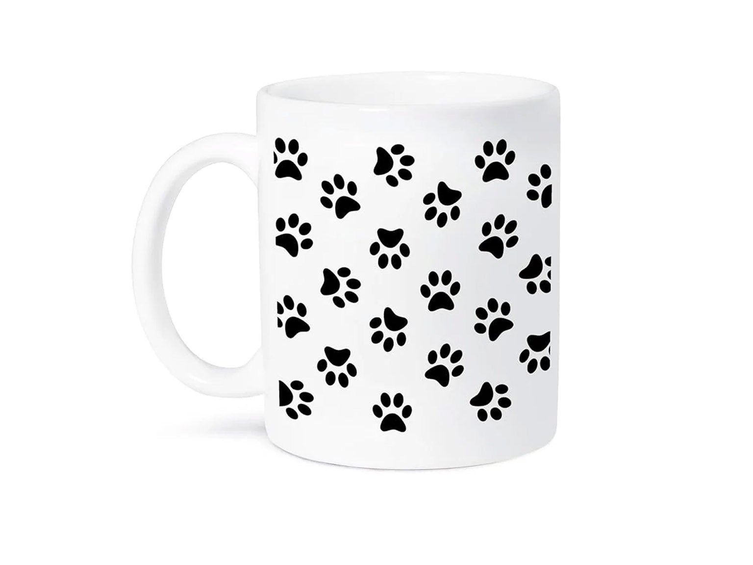 Paw print on mug monkeymarvels mugs