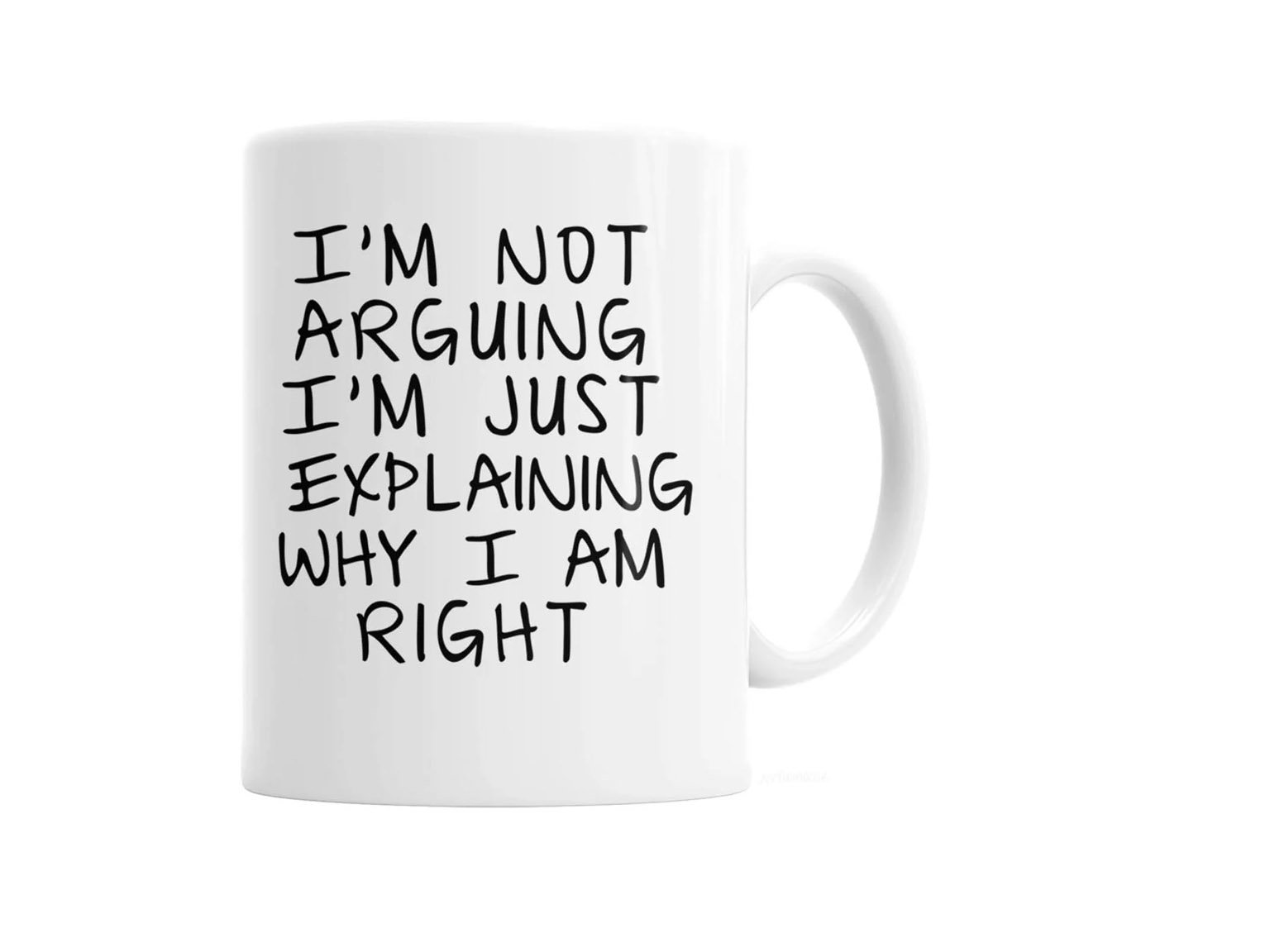 I am not arguing monkey marvels coffee mugs